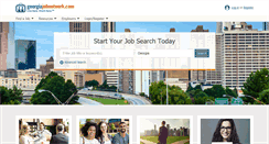 Desktop Screenshot of georgiajobnetwork.com